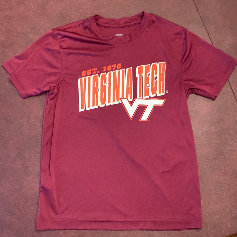 Virginia tech Hokies Kid Youth Shirt Size 12-14.